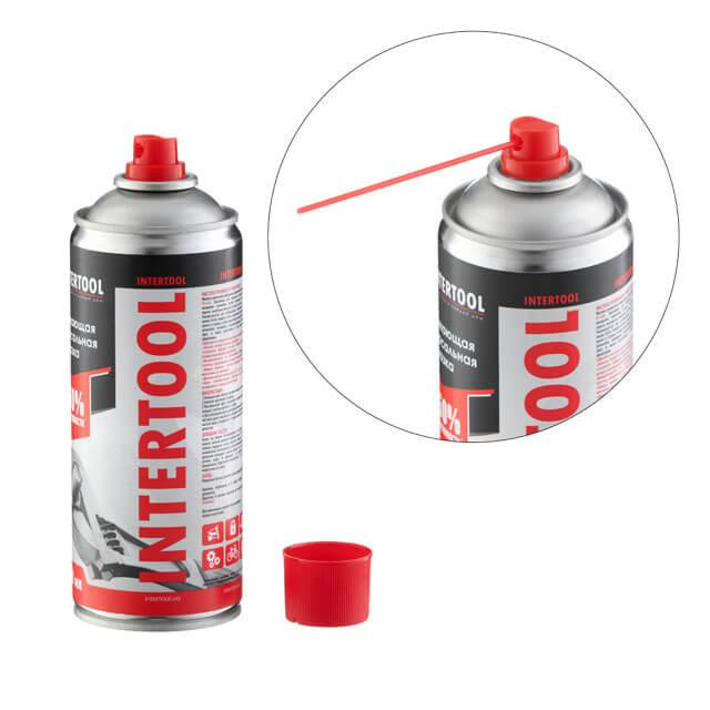 Мастило проникаюче, універсальне, аерозоль, 400 мл INTERTOOL FS-4040 Київ - фото 2