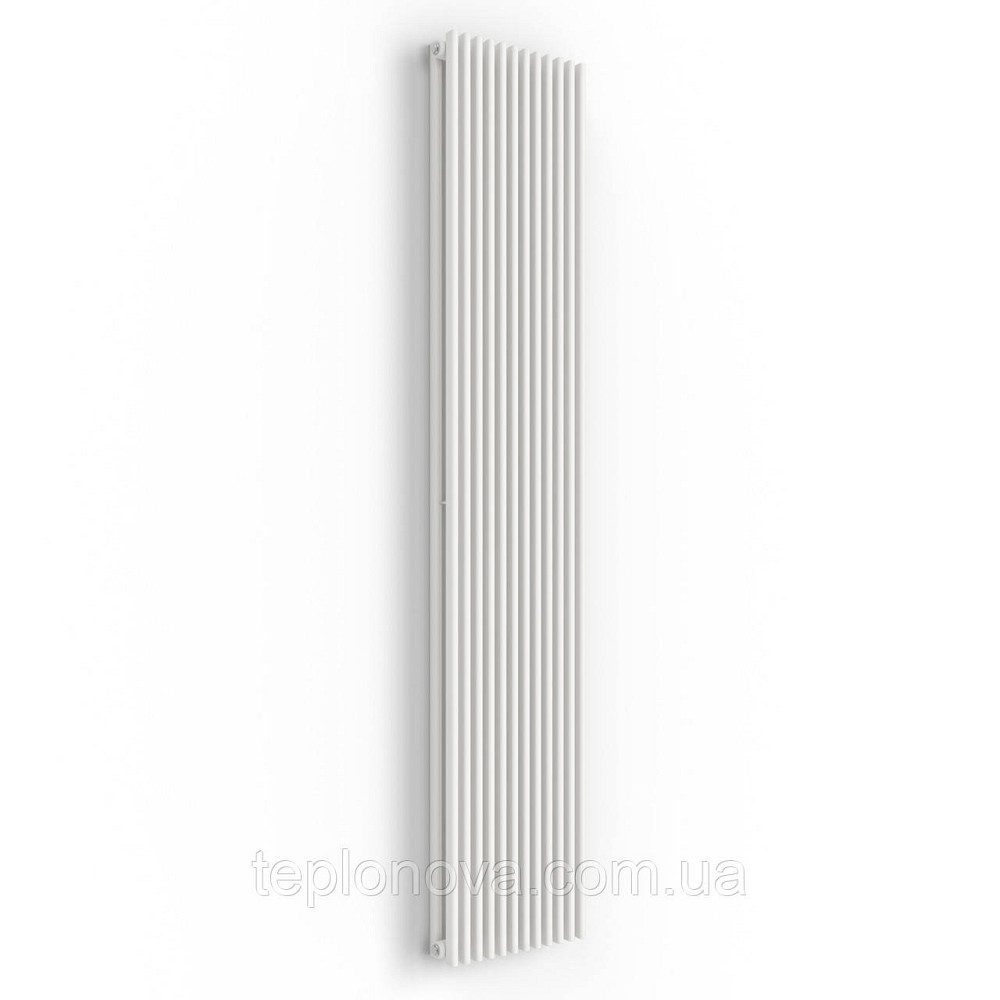 Дизайнерский радиатор 1800/336 (мм) белый мат IDEALE GIULIA (универсальное подключение) 12 12/1800/336 – вертикальный стальной рад Черновцы - изображение 1