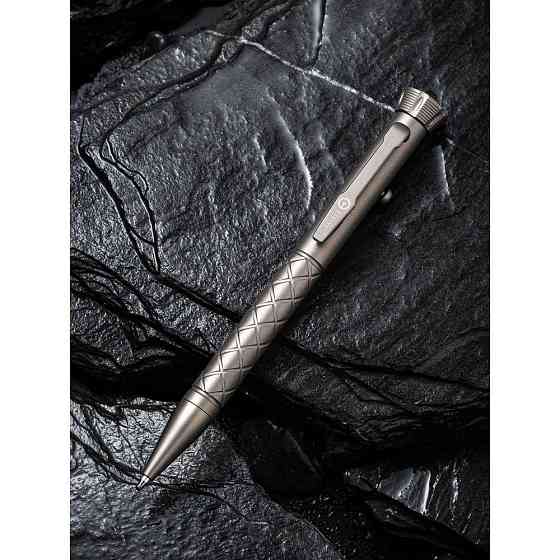 Ручка тактическая титановая Civivi Coronet CP-02A Ровно