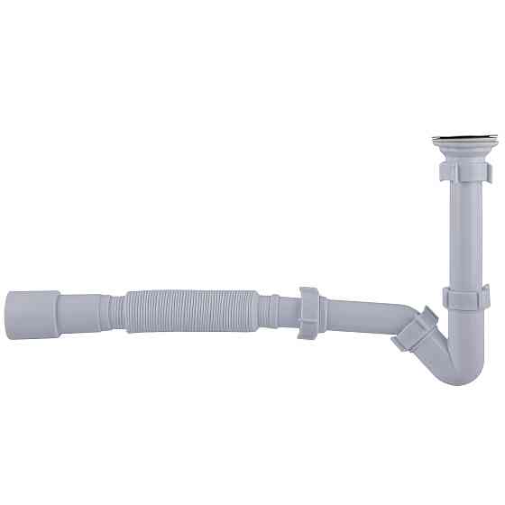 Сифон OPTIMUM для біде з різьбовим випуском та гофротрубою 32 * 40/50 OPTI 18050 Киев