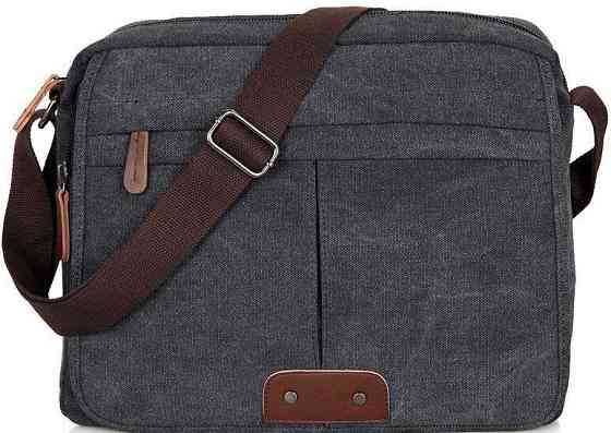 Сумка чоловіча Vintage 14585 Сіра Київ