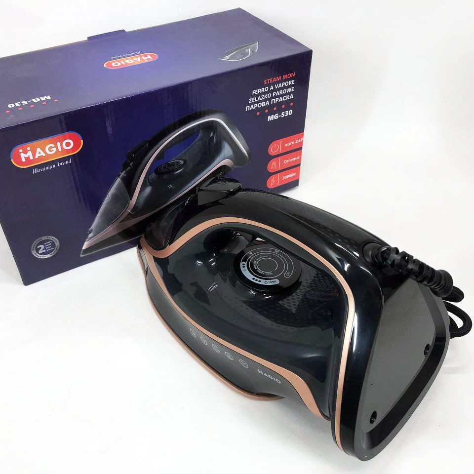 Праска парова для делікатного прасування MAGIO, Електричні праски з парою, Праска для різного одягу CT-73 Львів - фото 8