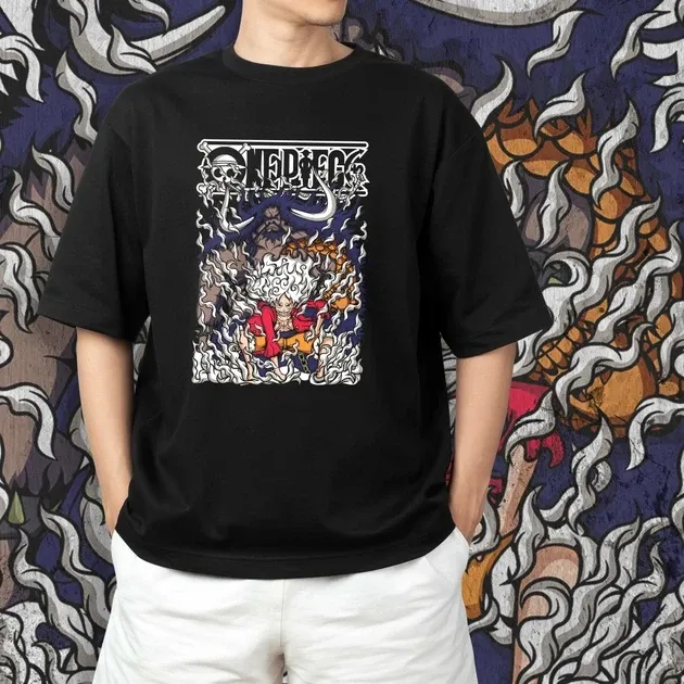 Футболка для подростка мальчика с принтом Ван Пис Niko i Kaido Размер 160 Anime10184 Днепр - изображение 4