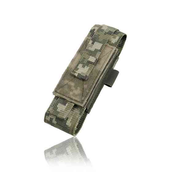 Подсумок под турникет открытого типа с креплениями для тактических ножниц и маркера пиксель Киев