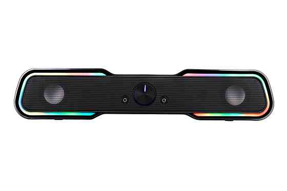 Акустична система (саундбар) 2E PCS101 RGB, 2.0, USB, Black Киев