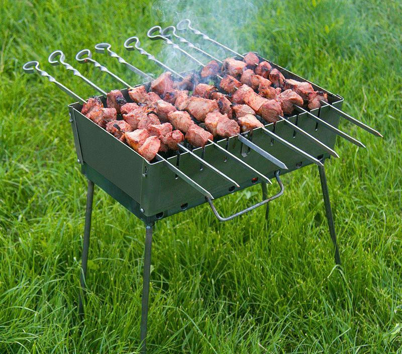 Мангал-чемодан 8 шампурів Харків - фото 2