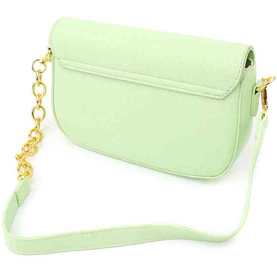 Напівкругла жіноча сумка з екошкіри Vintage sale_15148 Салатовий Київ