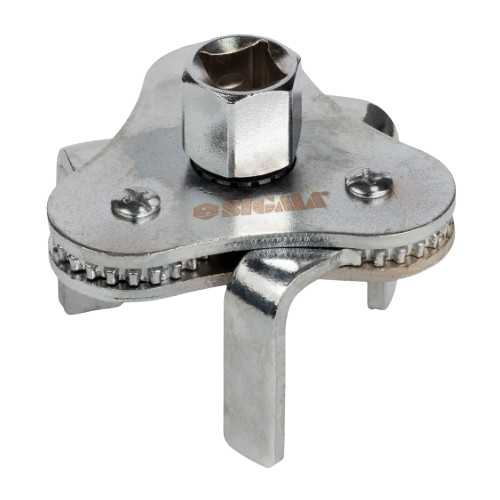 Знімач масляного фільтра d63-103мм 1/2"-3/8" краб плоский захват і перехідник SIGMA Житомир