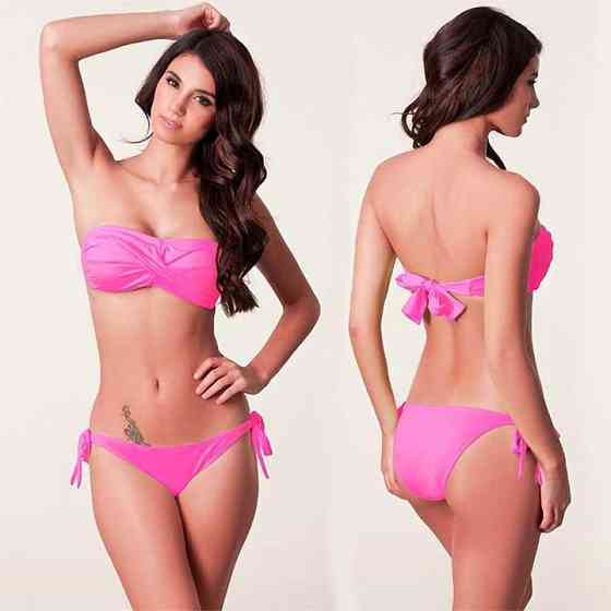 Купальник на зав'язках Chile S-M фуксія Вінниця