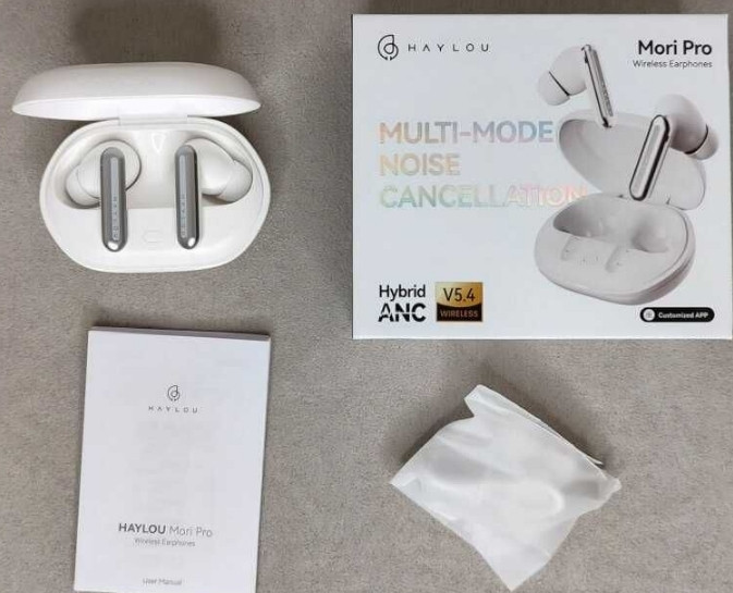 Нові HAYLOU Mori Pro (Білі) — Найкращі TWS Навушники Харків - фото 3