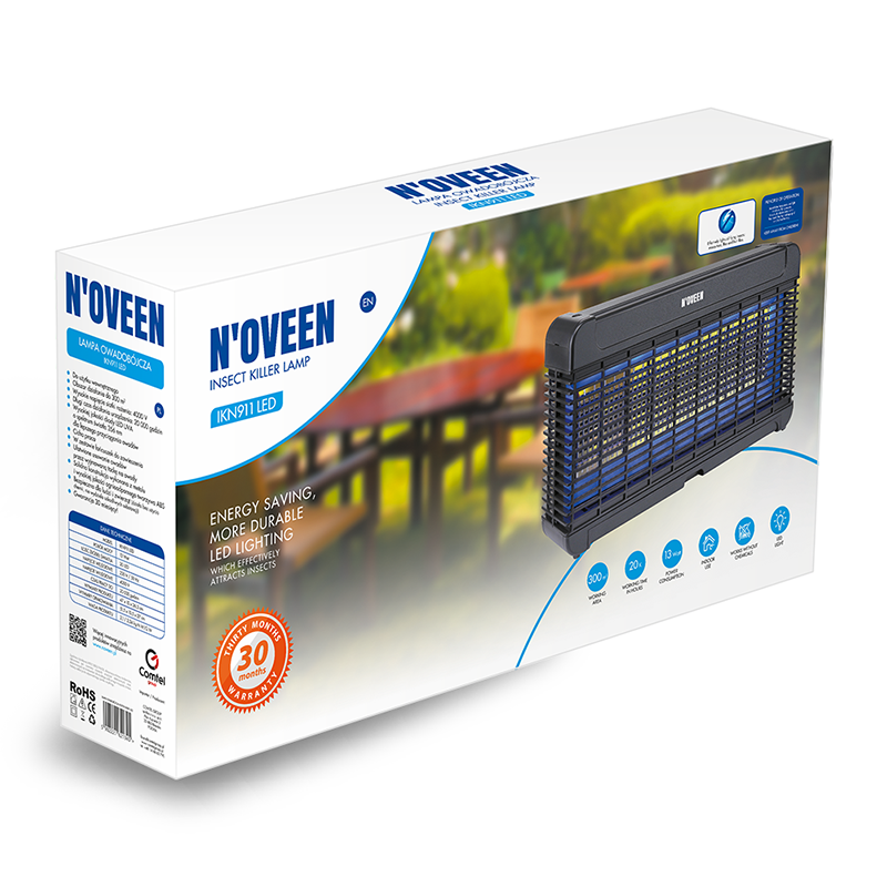 Інсектицидна лампа Noveen IKN911 LED Дніпро - фото 9
