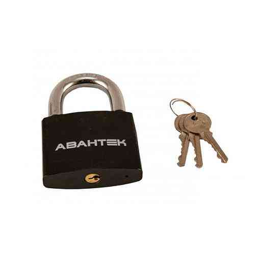 Замок навісний АВАНТЕК зламостійкий Чорний ВС 2950 (50мм) Харків