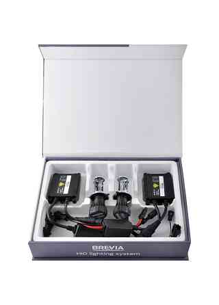 Комплект біксенону Brevia Н4 bi-xenon 6000К + Super Slim Ballast Львів