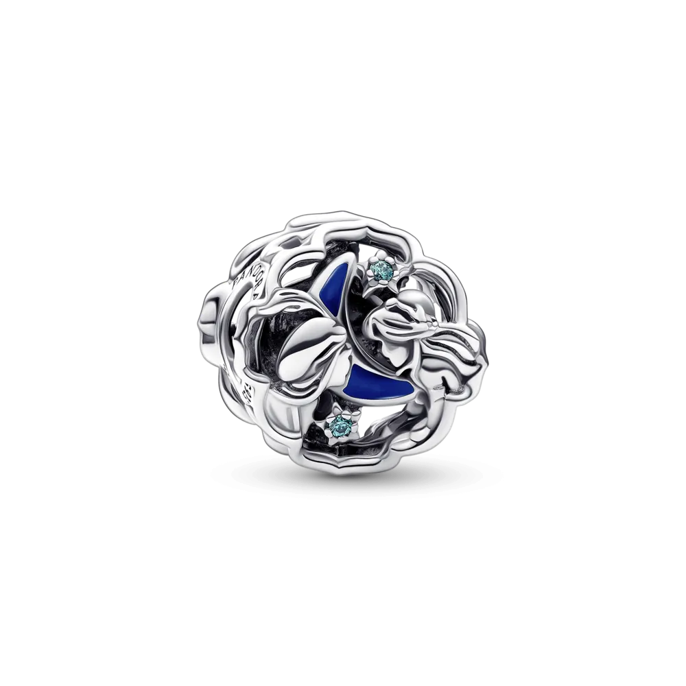 Серебряный шарм  для браслетов Пандора  