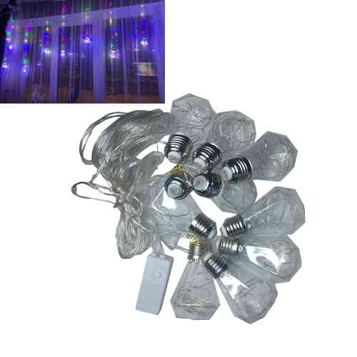 Гирлянда светодиодная новогодняя цветная Лампы 150 LED 3 x 1.5м Винница