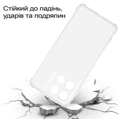 Чохол до мобільного телефона BeCover Anti-Shock Motorola Moto G56 Clear (713802) Вінниця