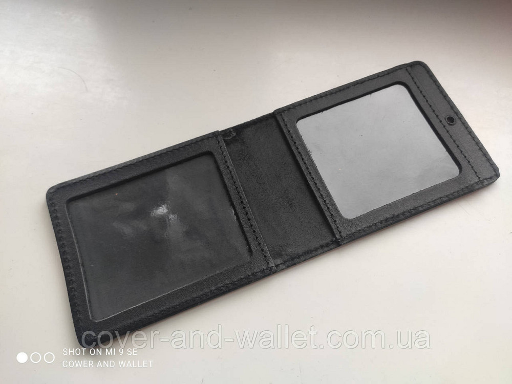 Обложка кожаная  "Національна Гвардія" Чорний Київ - фото 3