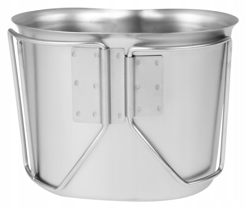 Універсальна Велика Кружка з ручками 750 мл Mil-Tec від Sturm (14607000) Алюміній Нововолинськ - фото 3