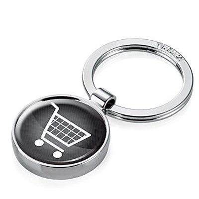 Брелок Troika Shopping, черный Ровно - изображение 1