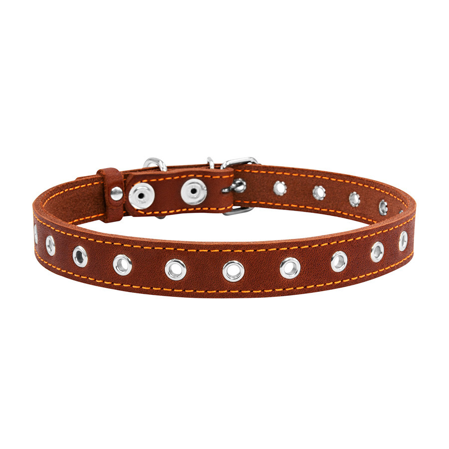 Нашийник "CoLLaR" безрозмірний (ширина 20мм, довжина 50см) коричневий Коломыя - изображение 2