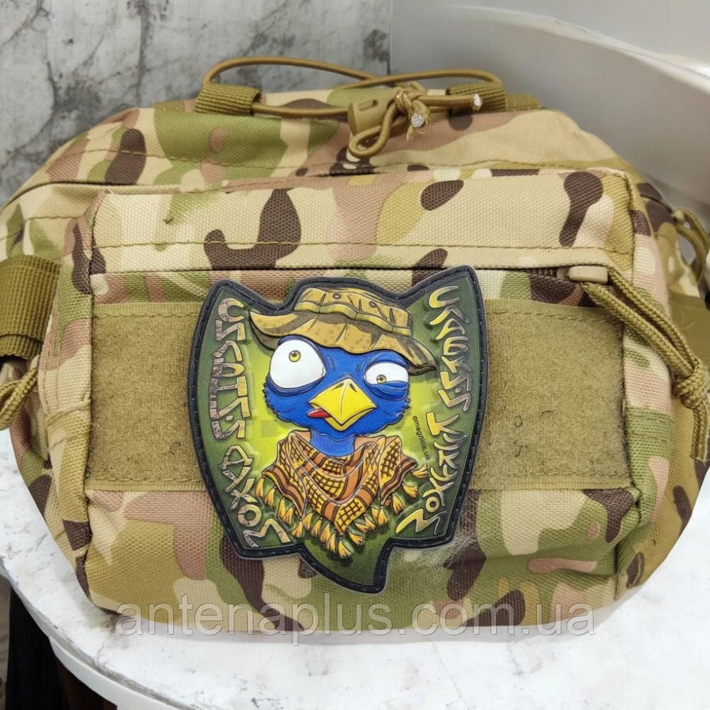 Сильний духом слабкий кукухой шеврон / патч Київ - фото 3