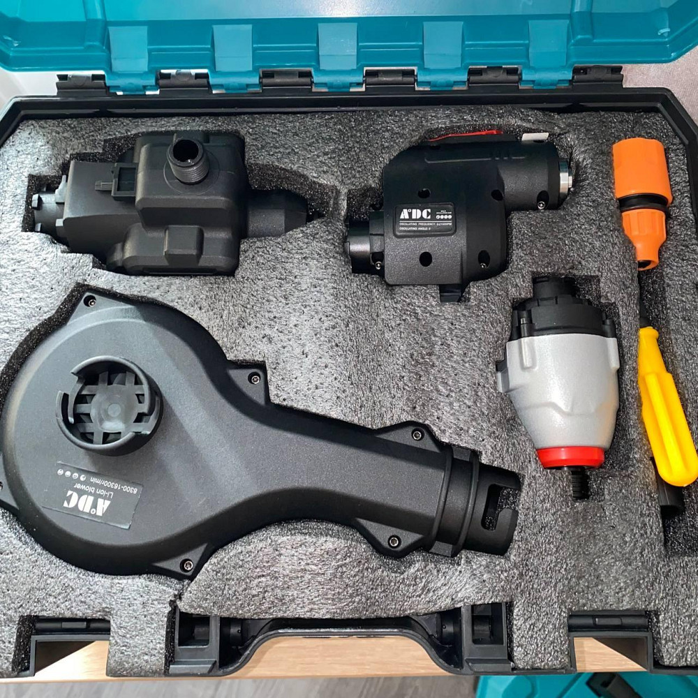 Набір інструментів 13 в 1 в кейсі 21V Шурупокрут турбінка мініпилка мийка лобзик гайковерт реноватор Одеса - фото 2