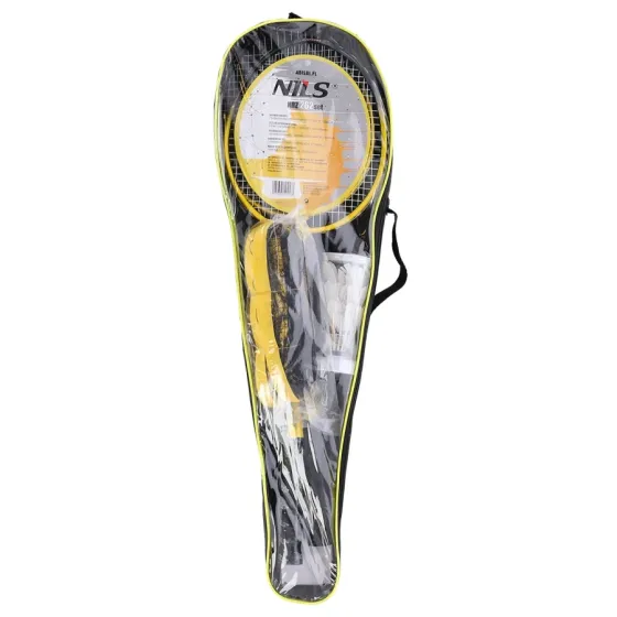 Ракетки для бадминтона NILS NRZ262 + 3 волана + сетка 600х60см + чехол Киев
