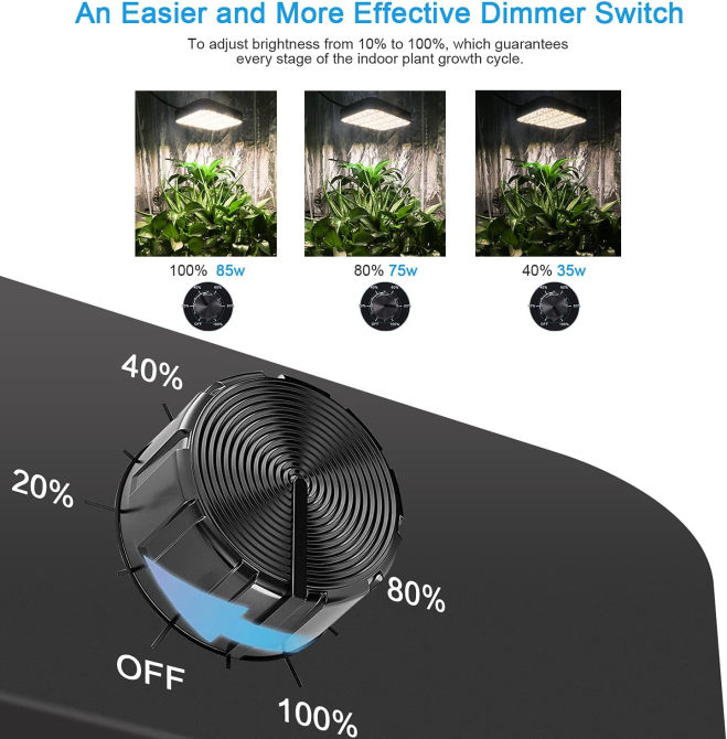 Світлодіодна лампа для рослин Cokolila LED Grow Light GL-CR600 Луцк - изображение 2