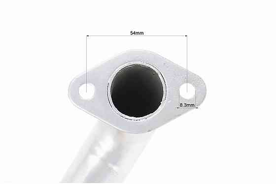 Коліно (труба) глушника 2х3отв. Київ