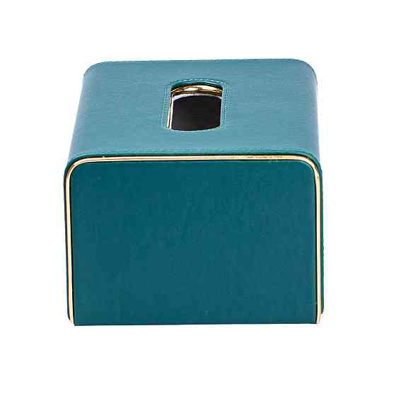 Салфетница на стол из эко-кожи 21 х 13.5 х 9.5 см зеленый HP9801GR Киев