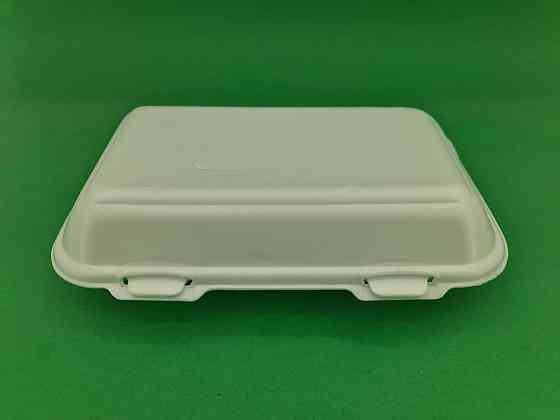 Ланчбокс зі спіненого полістиролу з кришкою (246*150*60) білий HP-10 (250 шт) Харків