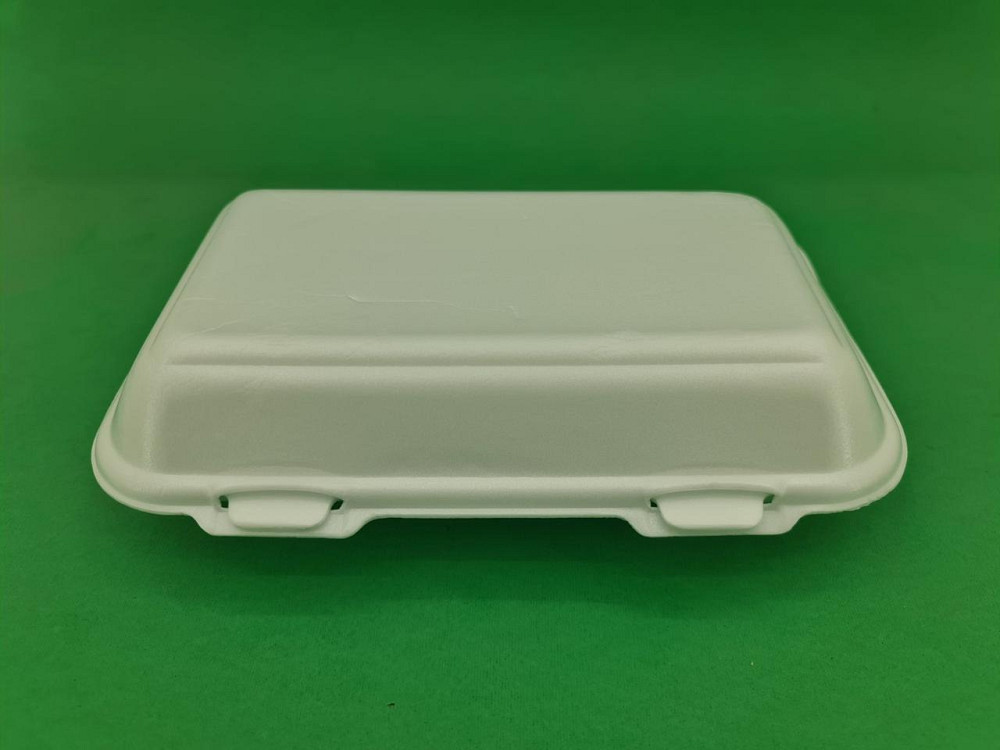 Ланчбокс зі спіненого полістиролу з кришкою (246*150*60) білий HP-10 (250 шт) Харків - фото 1