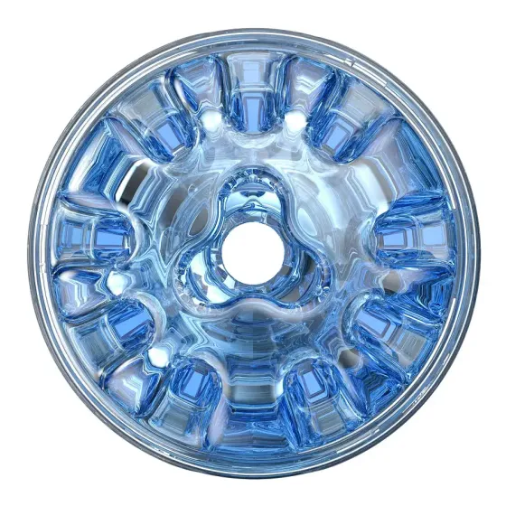 Мастурбатор Fleshlight Quickshot Turbo Blue Ice, компактний, чудово для пар і мінету Львів