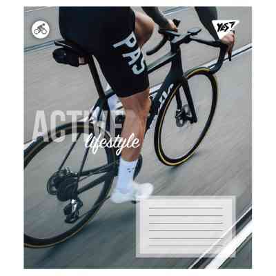 Зошит Yes Active lifestyle А5 48 аркушів клітинка (767712) Вінниця