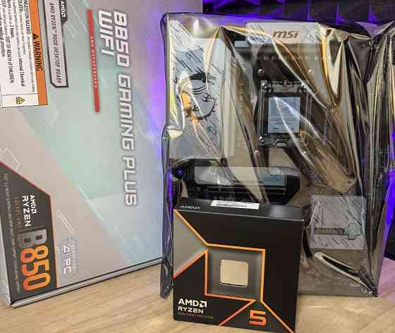 Топ комплект AM5 Ryzen 9600X, B850 Msi Gaming Київ