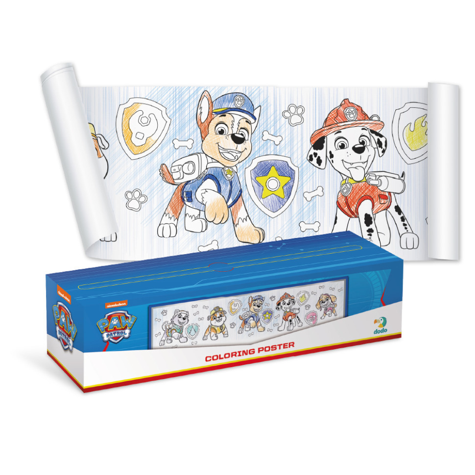 Розмальовка дитяча Paw Patrol Друзі 200192, 70х16 см Вінниця - фото 2