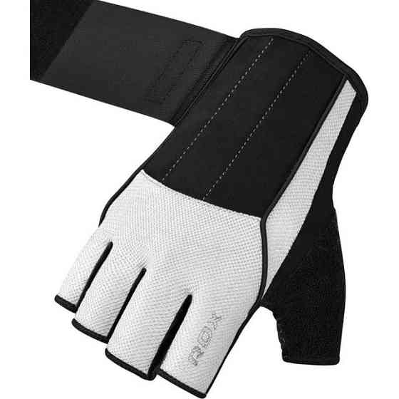 Перчатки для фітнесу RDX W3 WHITE WITH EVA PADDING-M Кам'янське