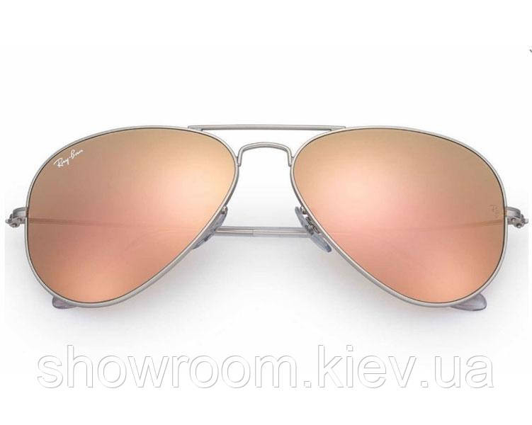 Женские солнцезащитные очки в стиле RAY BAN aviator 3026 (019/Z2) Lux Киев - изображение 6