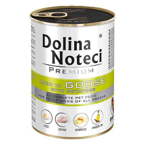 Dolina Noteci Premium (Долина Нотечі) консерву вологий корм для собак з качкою та картоплею 400 г х 24 шт. Запоріжжя