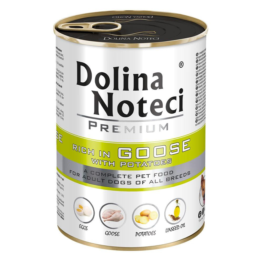 Dolina Noteci Premium (Долина Нотечі) консерву вологий корм для собак з качкою та картоплею 400 г х 24 шт. Запоріжжя - фото 1