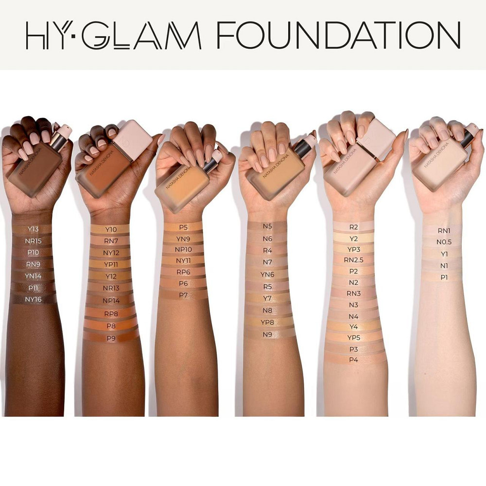 Hy-Glam Foundation - Тональная основа / Y2 (30 мл) Славянск - изображение 2
