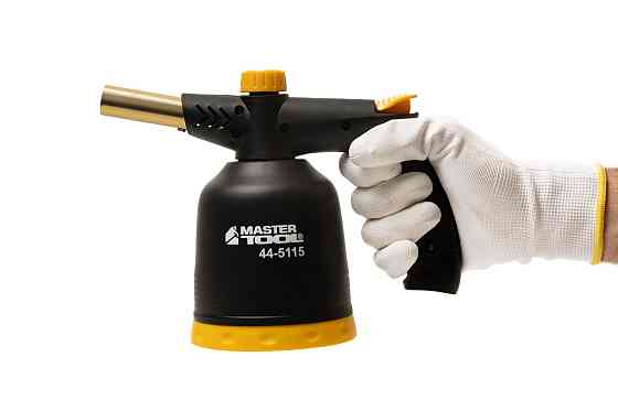 MASTERTOOL Лампа газова паяльна MASTERTOOL п'єзопідпал/обертання 360° Ø 20.2 мм/1300°С 1.7 кВт Коломия
