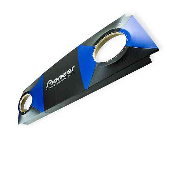 Полка ВАЗ 21099/2115 (аккустическая) синяя (кожзам) задняя Мукачево