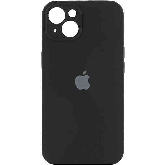Чохол для смартфона Silicone Full Case AA Camera Protect for Apple iPhone 15 14,Black Киев