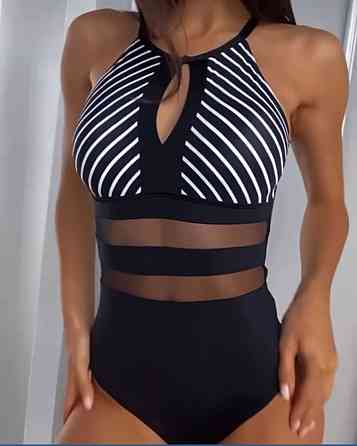 Купальник жіночий суцільний Чорний S Харків