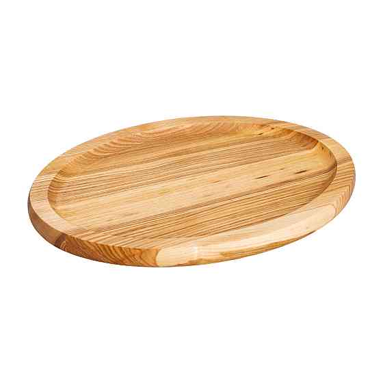 Овальная доска для подачи закусок из ясеня 35×25 см Киев