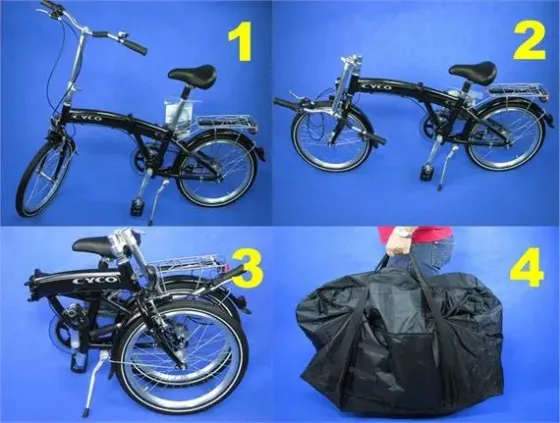 Велосипед Rower Mifa Germany Aluminiowy Składany Nexus 3-Biegi Киев