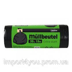 Deluxe 35L/15шт Mullbeute пакеты для мусора Харьков - изображение 1