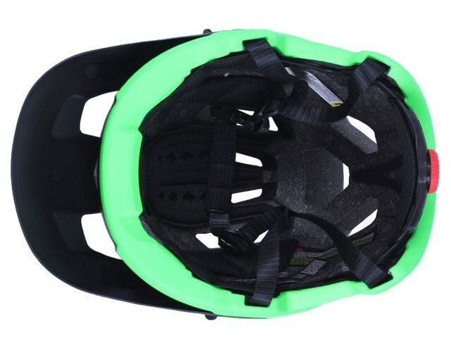 Шолом велосипедний H-099 (чорний із салатовим, size L) Мукачево - фото 4