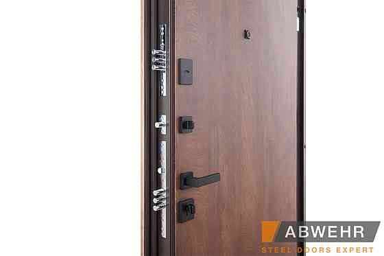 Двери входные, квартирные ABWEHR. Модель 515/0 STELLA Цвет Спил дерево Коньячное / Спил дерево Коньячное 960 Киев